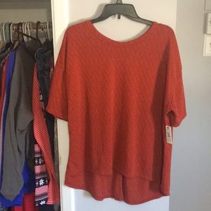 Burnt Orange Cure top